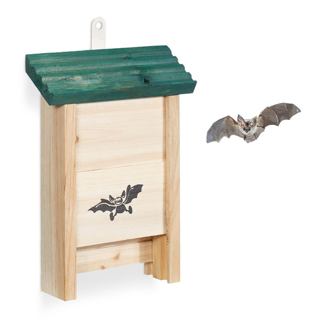 Bat house with green roof
