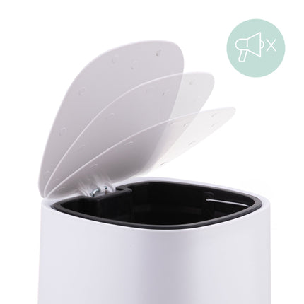 Bathroom Bin 5L, Soft-Close, Foot Pedal