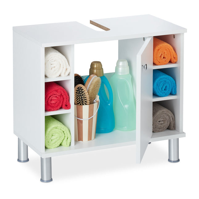 Bathroom Cabinet with Door and Shelves