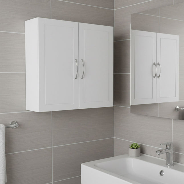 Bathroom Wall Cabinet, 3 Adjustable Shelves