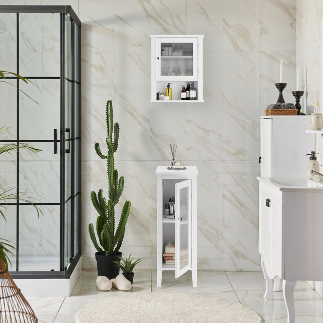 Bathroom Wall Cabinet with Adjustable Shelves