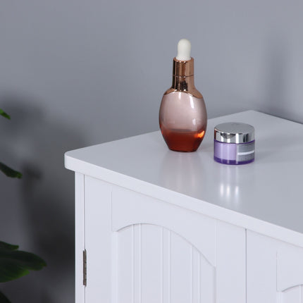 Bathroom Washbasin Cabinet with Shelf and Siphon Cut-Out