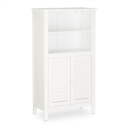 Bathroom cabinet white LAMELL