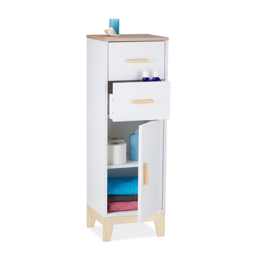 Bathroom cabinet with 2 drawers