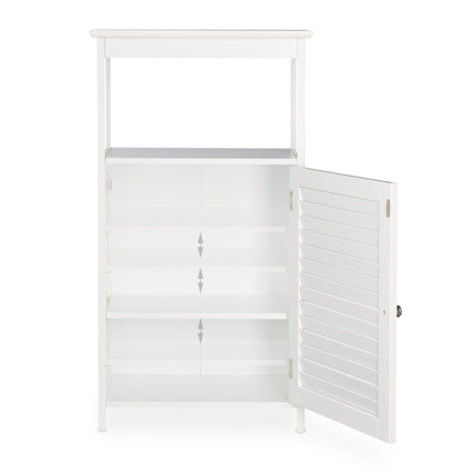 Bathroom cabinet with 3 compartments