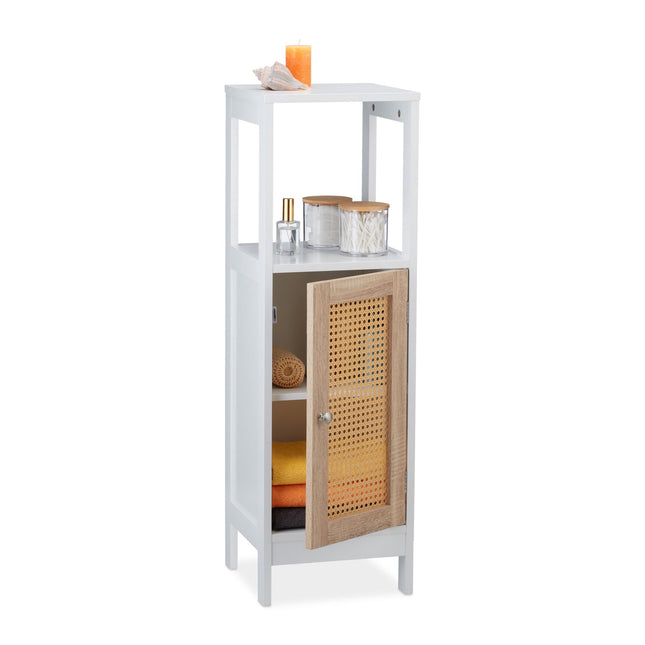 Bathroom cabinet with 3 compartments