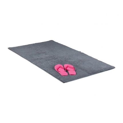 Bathroom mat different sizes gray