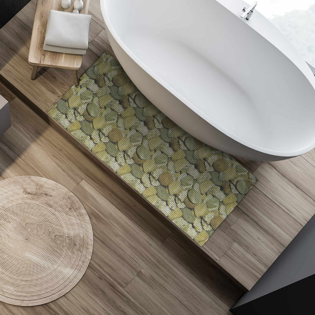 Bathroom mat in soft foam