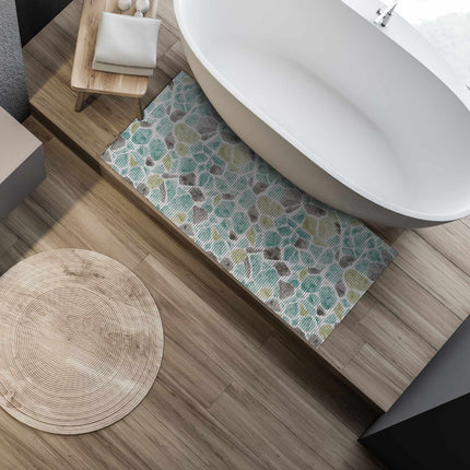 Bathroom mat in soft foam