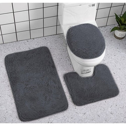Bathroom rug - set - gray Ruhhy 22061