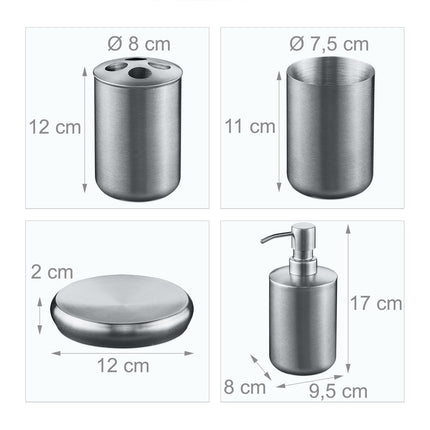 Bathroom set 4 parts