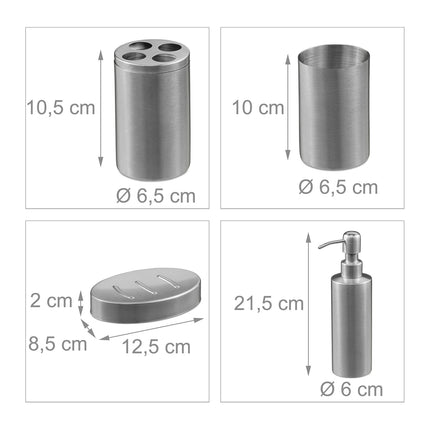 Bathroom set 4 parts