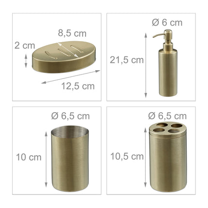 Bathroom set 4 parts