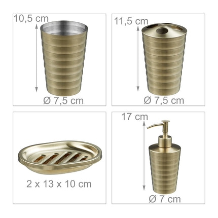 Bathroom set 4 parts