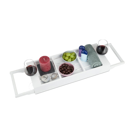 Bathroom shelf White Extendable