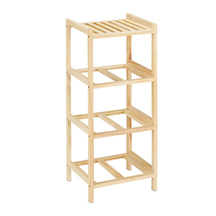 Bathroom shelf with 3 baskets