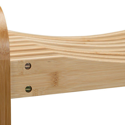 Bathroom stool with handle
