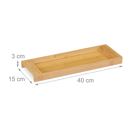 Bathroom storage bamboo