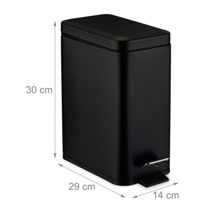 Bathroom waste basket 5 liters Softclose