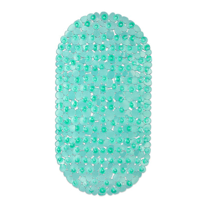 Bath rug in stone look