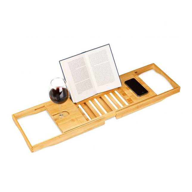 Bath shelf in bamboo Adjustable