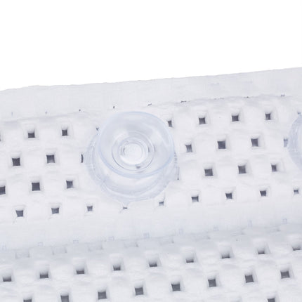 Bathtub pillow with suction cups