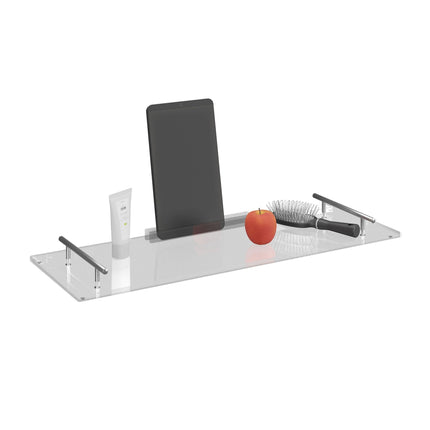 Bathtub shelf in acrylic