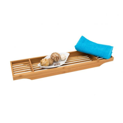 Bathtub shelf with 3 compartments