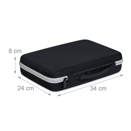 Battery case with tester