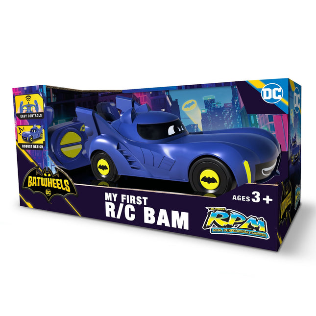 Batwheels Radio Control Car My First Rc Bam, 15Cm