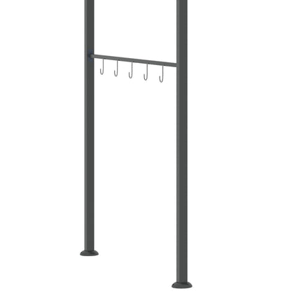 BBQ Gazebo Grill canopy, Waterproof UV resistant, Grey