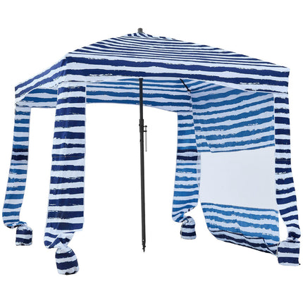 Beach Cabana Tent 6 x 6 ft, UPF 50+, Side Wall