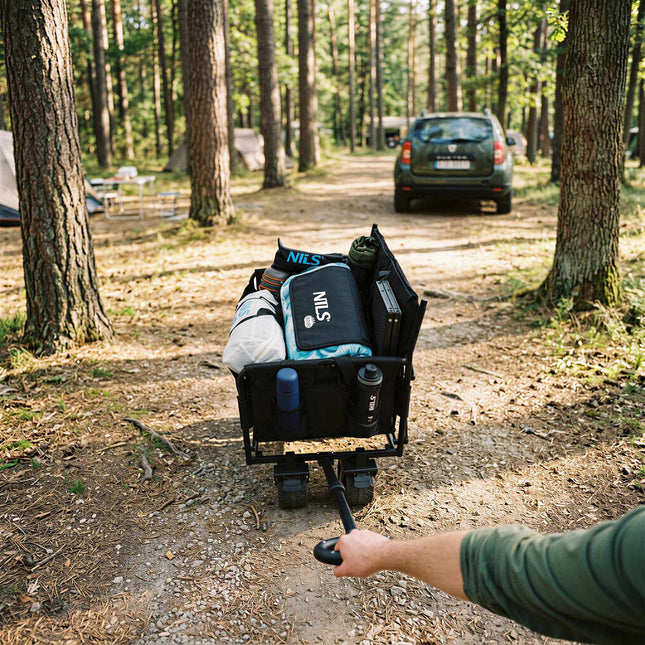 Strandkar 140L, opklapbare zitbank - All-terrain