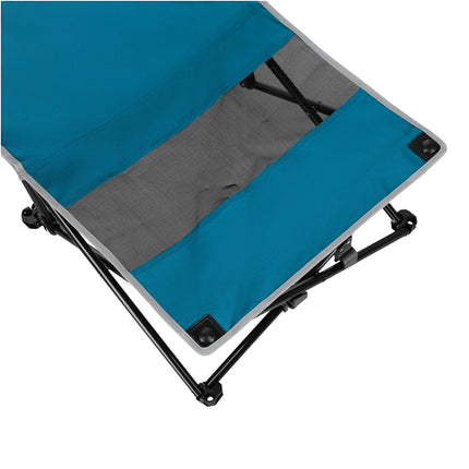Beach Chair, Foldable, Blue/Grey, Portable