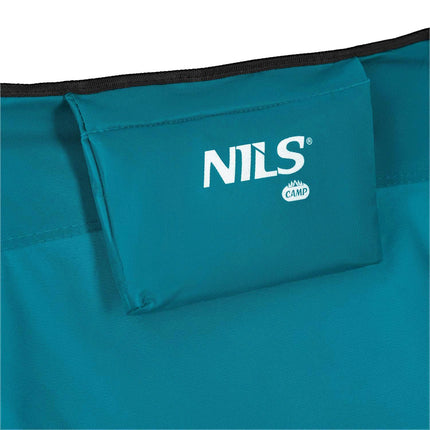 Beach Chair, Foldable, Blue/Grey, Portable