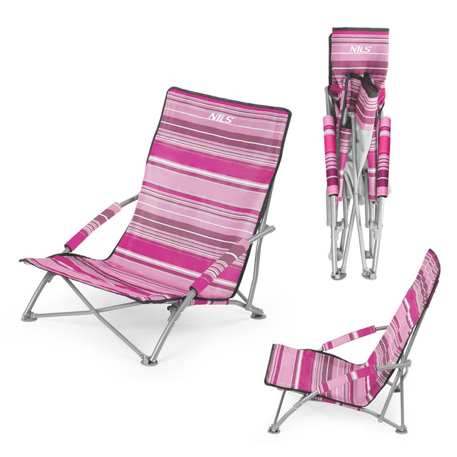 Beach Chair, Pink, Foldable, Lightweight