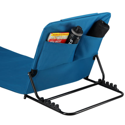 Beach Mat with Adjustable Backrest, Foldable Design