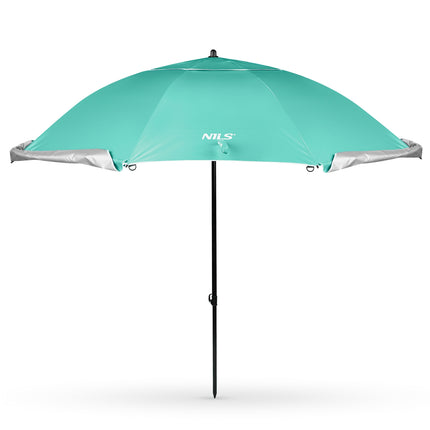 Beach Umbrella Windscreen 2-in-1 XXL 240 cm Green