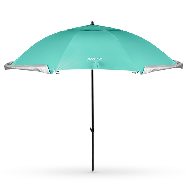 Beach Umbrella Windscreen 2-in-1 XXL 240 cm Green
