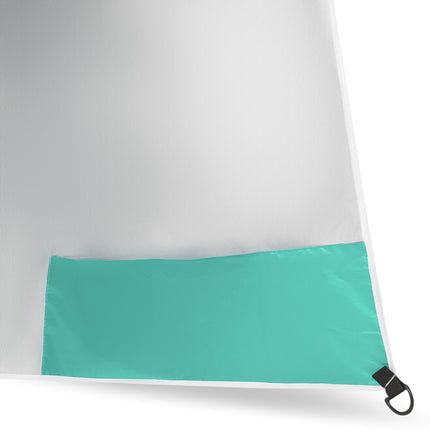 Beach Umbrella Windscreen 2-in-1 XXL 240 cm Green
