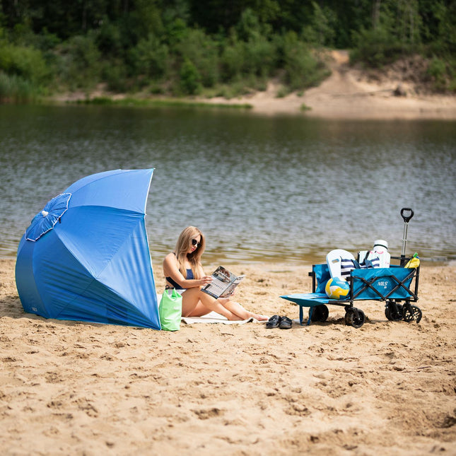 Beach Umbrella XL – 220 cm, UV Protection