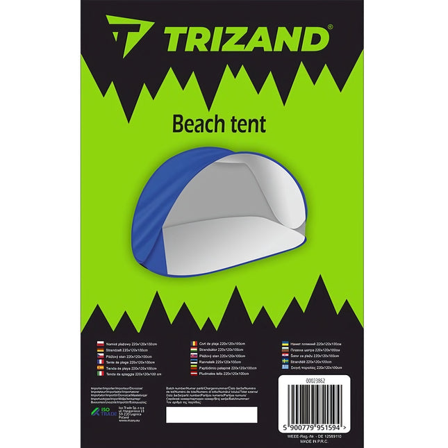 Beach tent 220x120x100cm Trizand 23862