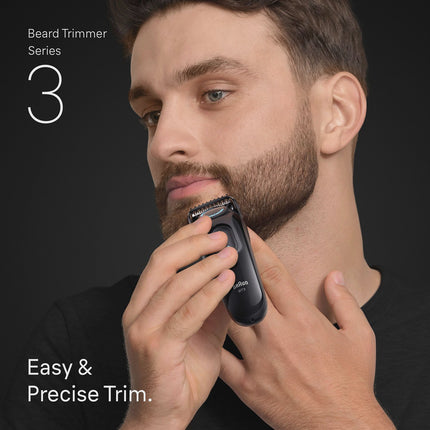 Beard Trimmer with Precision Wheel, 40 Length Settings