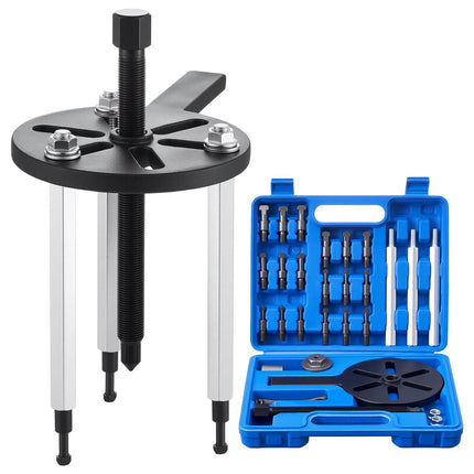 Bearing Puller Set, 21-Piece 3-Jaw with Slide Hammer Case