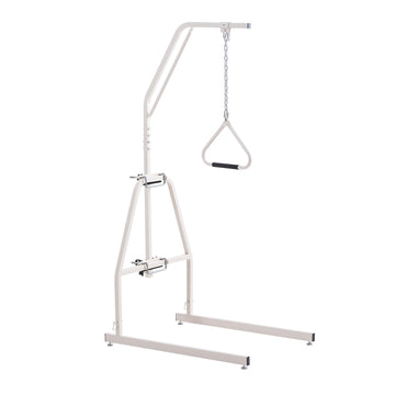 Bed Trapeze Bar With Clamps And Floor Stand, 250 lb