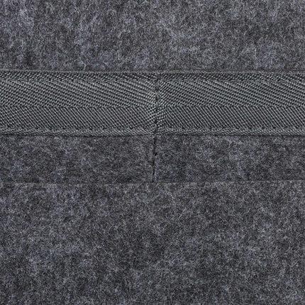 Bed bag with velcro fastening