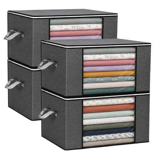 Opbergdozen voor beddengoed, 60x40x35cm, set van 4