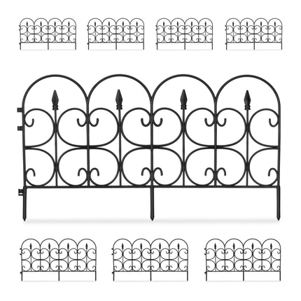 Bed edge plastic set of 8