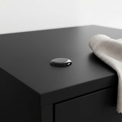 Bedside Table with Drawer, MDF, 41 x 39 x 28 cm