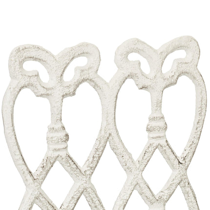Bedside cast iron set of 2